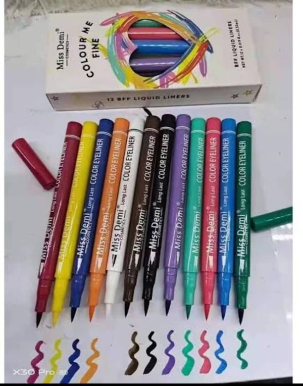 Miss Demi Colour Me Liners