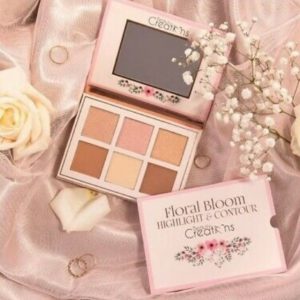 floral bloom highlighter and contour