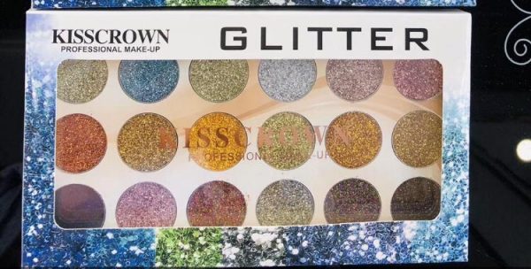 kiss crown glitter eye shades