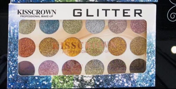 kiss crown glitter eye shades