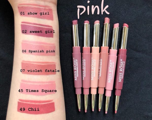 missrose 2 in 1 lipsticks