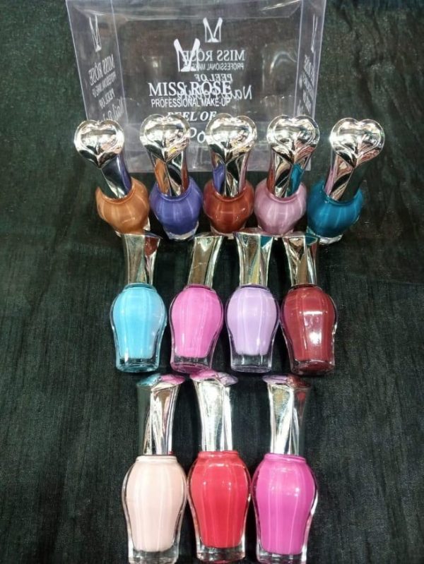 Miss Rose Peel Off Nail Polish