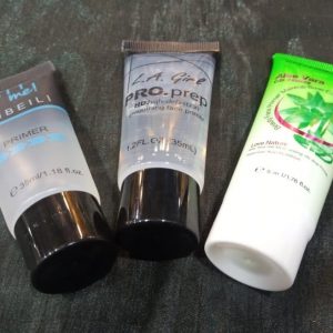 Fit me, L.A Girl and Aloe Vera Primer